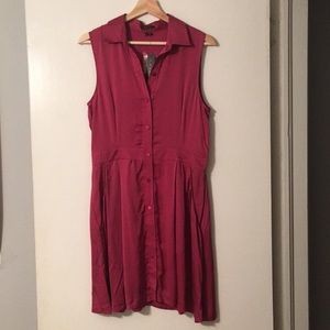 Brand New Theory Silk Shirtdress